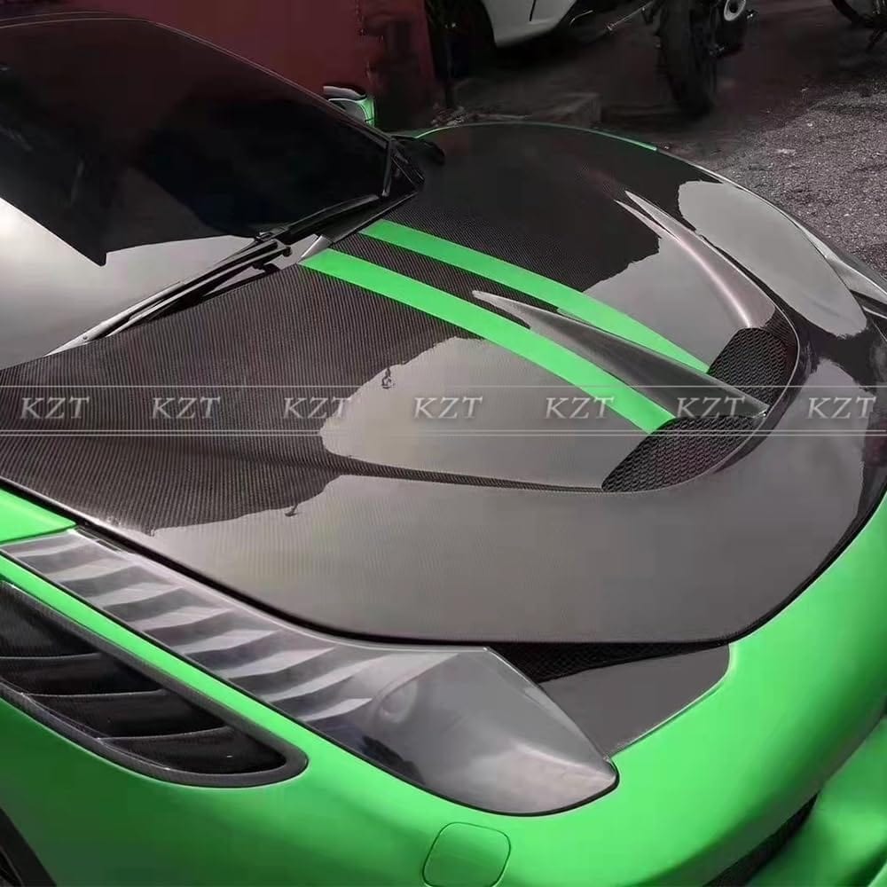 For Ferrari 458 Italia Carbon Fiber SP Style Hood Bonnet Kazento Carbon Parts 车身侧板 458-HOOD-SP-CF