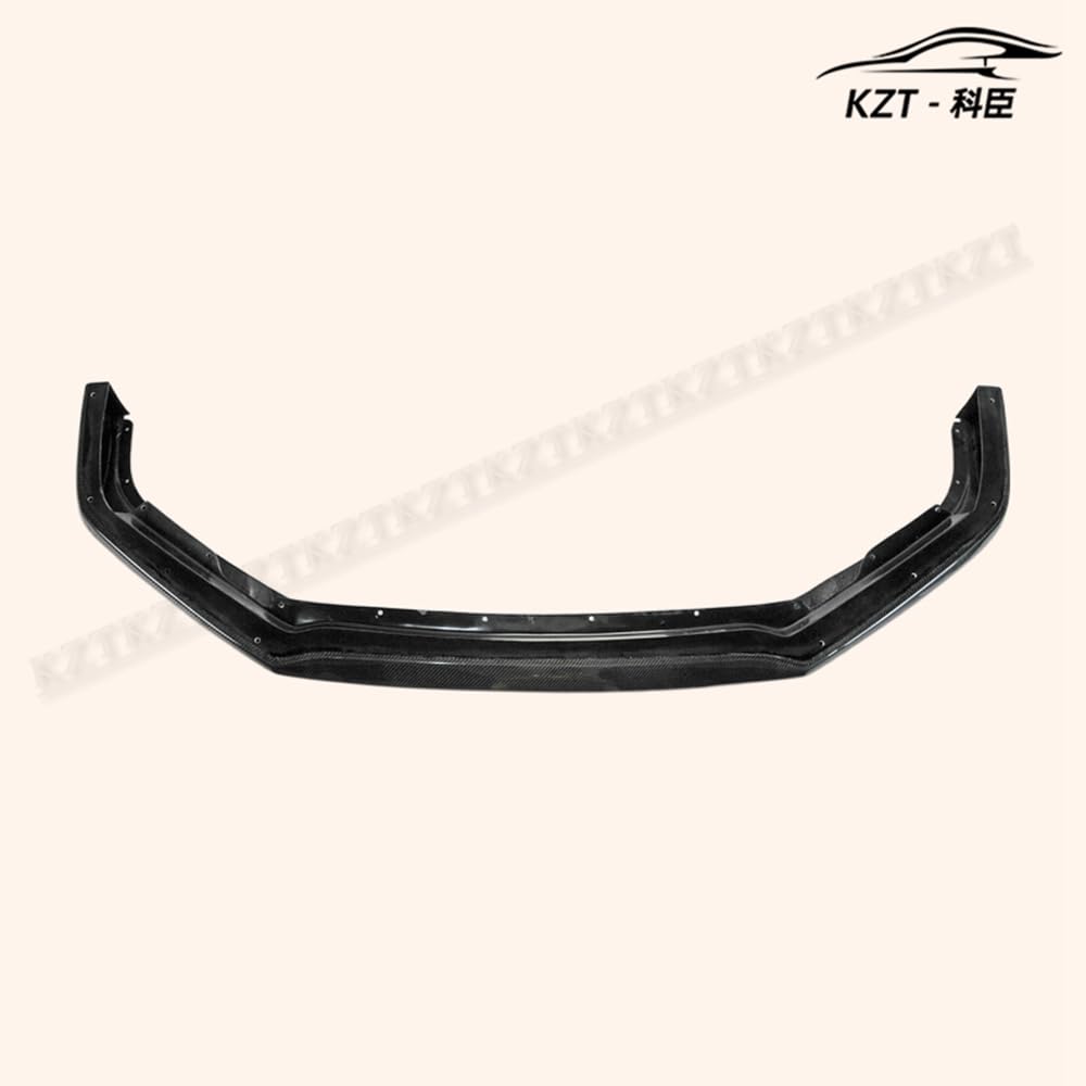 For Honda 17 Onwards Civic Type R Fk8 Vrsar2 Style Front Bumper Lip 2Pcs (With Ic Shroud) Chin Splitter Spoiler Carbon Fiber Body Kits Kazento Carbon Parts 车身侧板 FK8-FL-VRSA2-CF