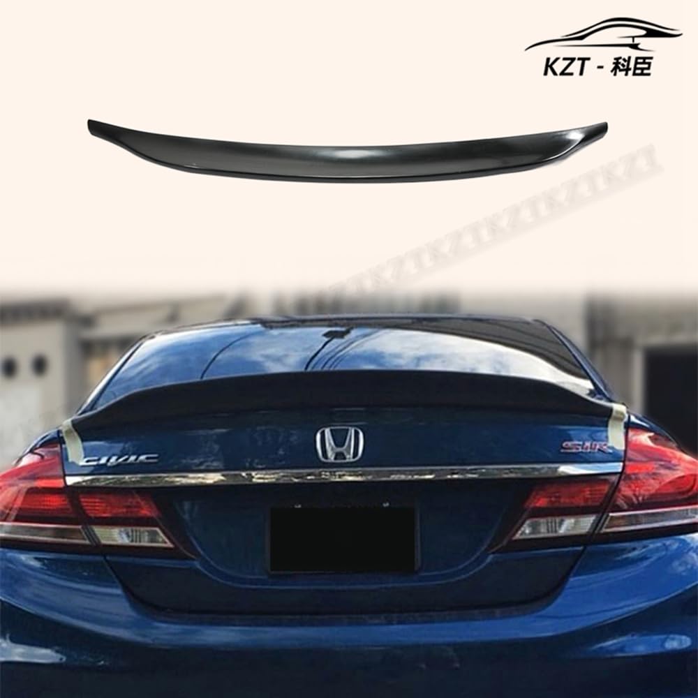 For Honda Civic 9Th Generation 2013-2015 Do Style Rear Spoiler Fiber Glass Universal Wing For Car Vehicle Body Parts Kits Kazento Carbon Parts 车身侧板 FB-RS-DO-1315-FRP