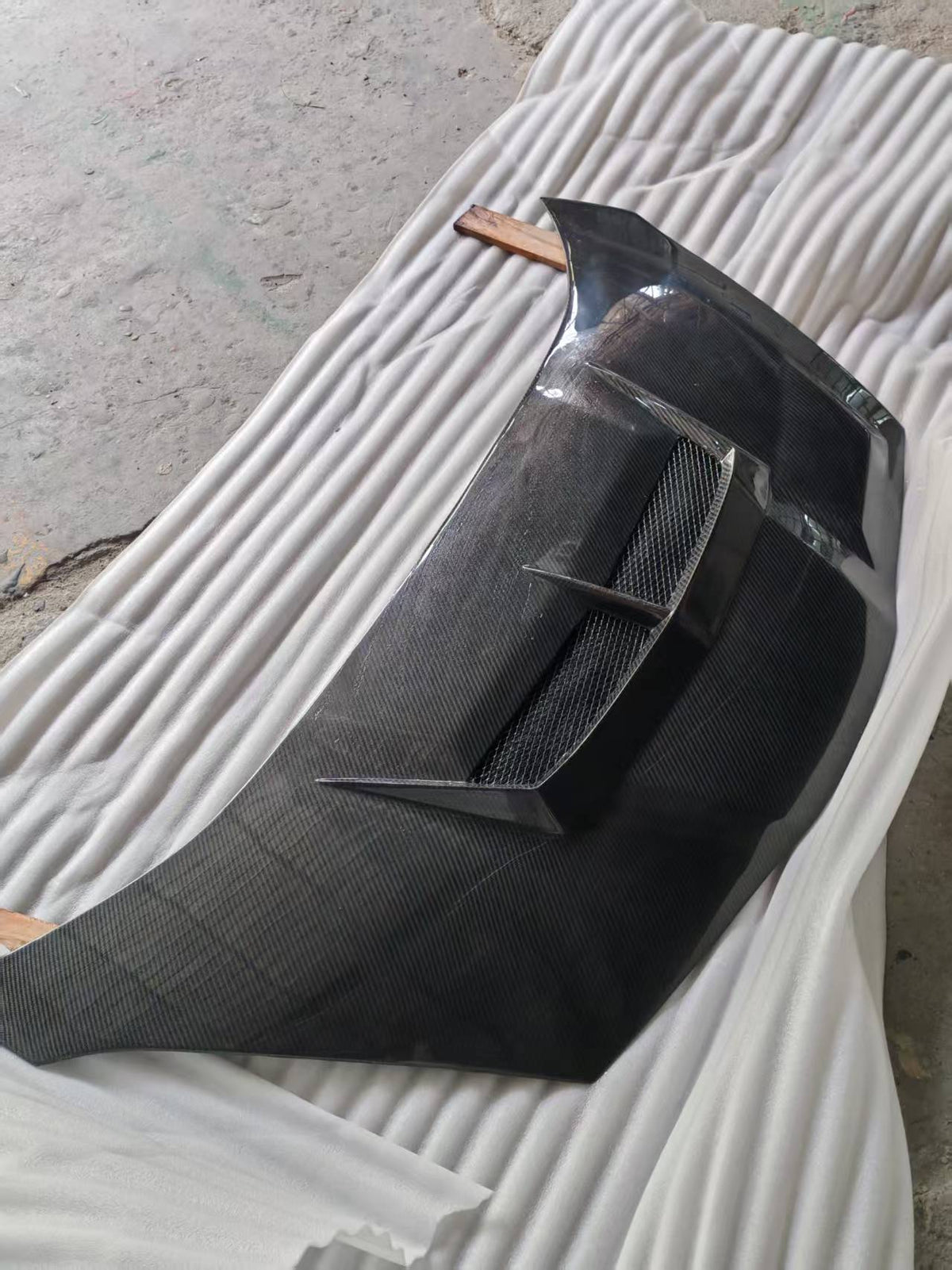 For Honda Fit GE8 M Type Front Vented Hood 2008-2014