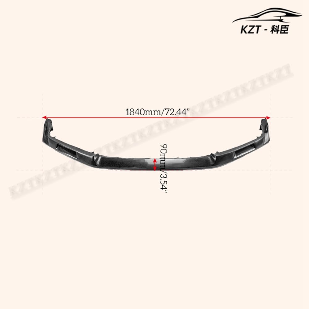 For Honda Fk8 Civic Type-R Ev Style Front Bumper Lip Chin Splitter Spoiler Fiber Glass Body Kits