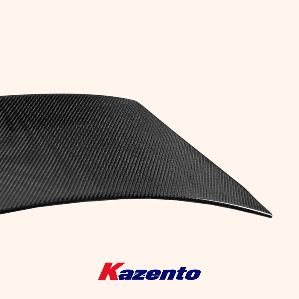 For Kia Stinger Oe Style Rear Spoiler Wing Carbon Fiber Car Body Parts Kits Kazento Carbon Parts 车身侧板 STINGER-RS-OE-CF