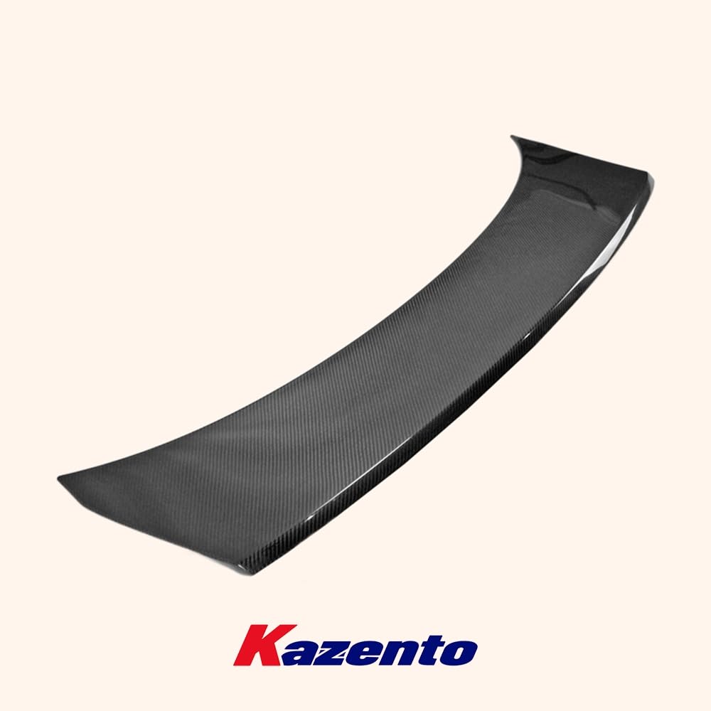 For Kia Stinger Oe Style Rear Spoiler Wing Carbon Fiber Car Body Parts Kits Kazento Carbon Parts 车身侧板 STINGER-RS-OE-CF