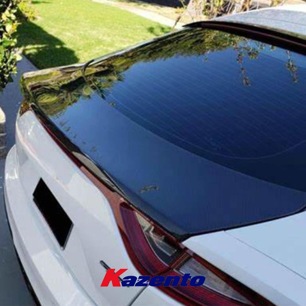 For Kia Stinger Oe Style Rear Spoiler Wing Carbon Fiber Car Body Parts Kits Kazento Carbon Parts 车身侧板 STINGER-RS-OE-CF