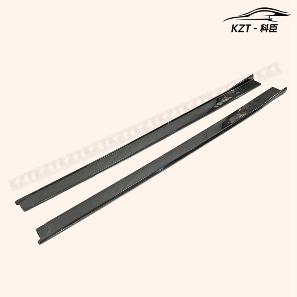 For Kia Stinger Type M Side Skirt Extension Rocker Panels Side Part Carbon Fiber Body Kit Replacement Kazento Carbon Parts 车身侧板 STINGER-SSX-M-CF