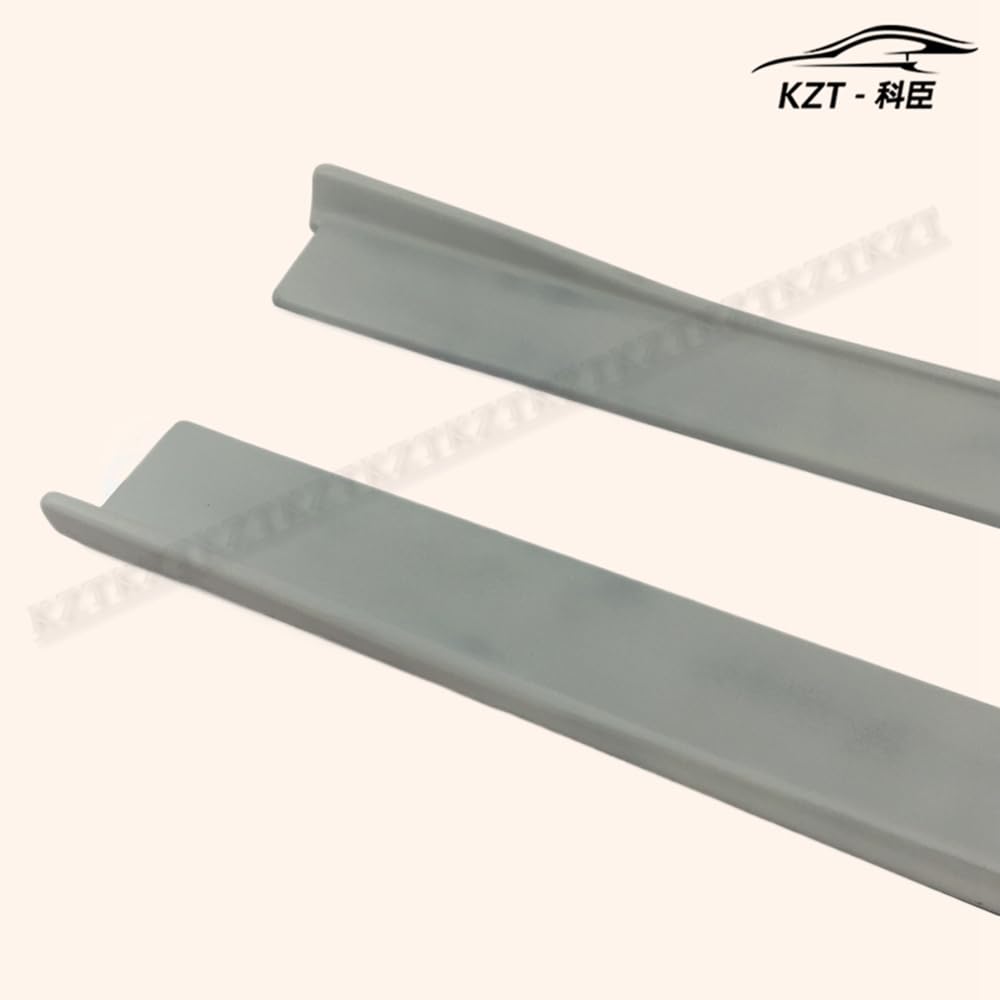 For Kia Stinger Type M Side Skirt Extension Rocker Panels Side Part Fiber Glass Body Kit Replacement Kazento Carbon Parts 车身侧板 STINGER-SSX-M-FRP