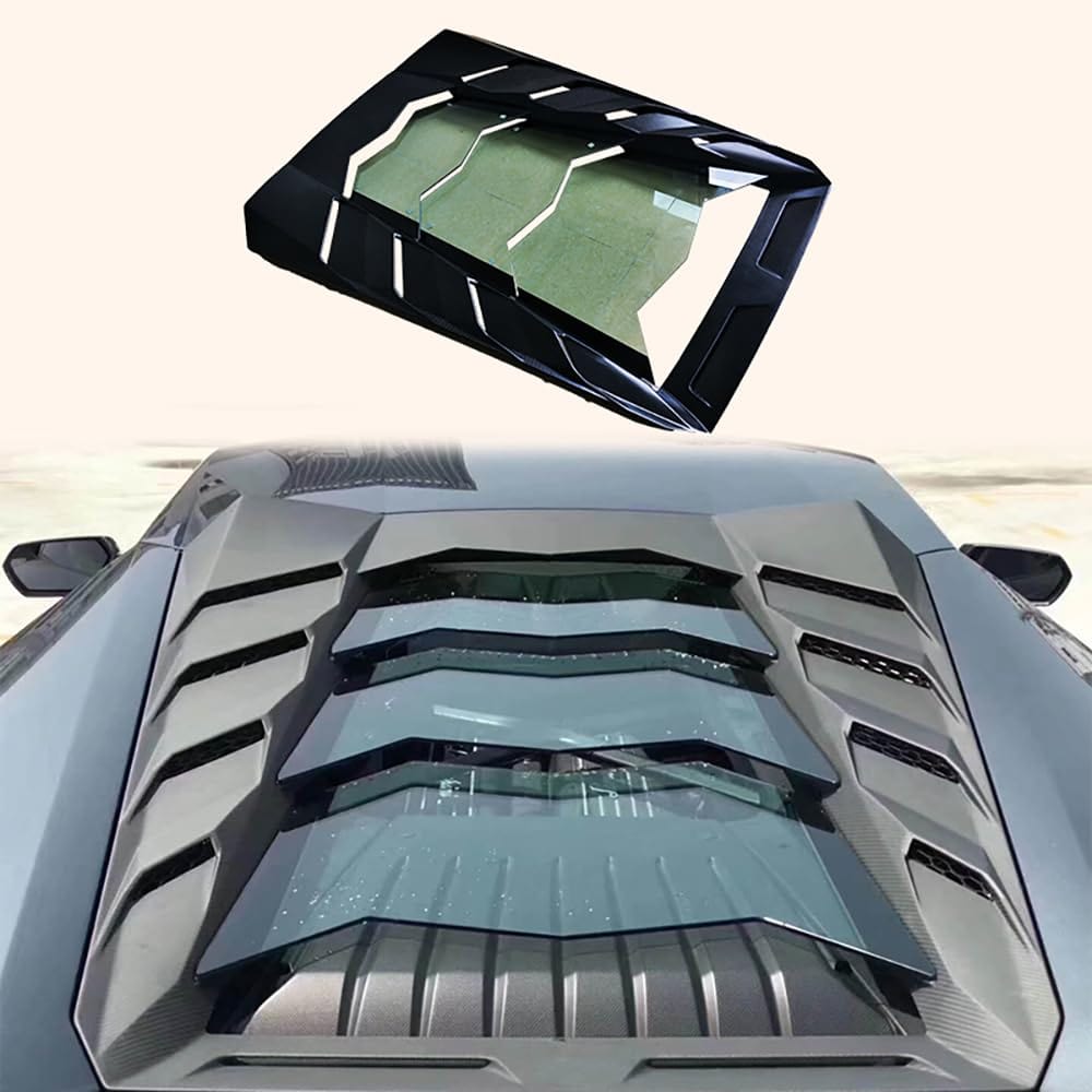 For Lamborghini Huracan LP610 Rear Hood Bonnet Cover Carbon + Clear Kazento Carbon Parts 车身侧板 LP610-HDC-OE-CF