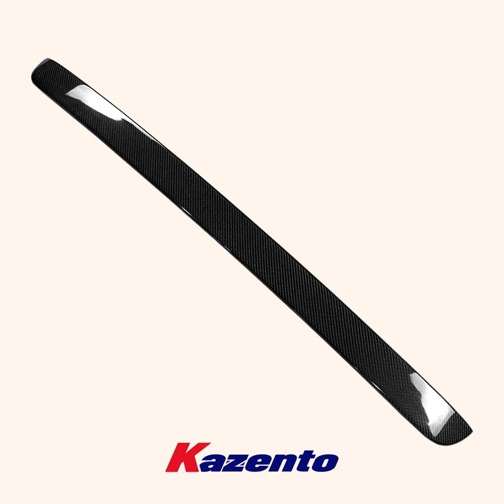 For Maserati Quattroporte 03-12 Rear Roof Spoiler Carbon Fiber Car Parts Kits Kazento Carbon Parts 车身侧板 MASE-RS-RF-QUAT-CF