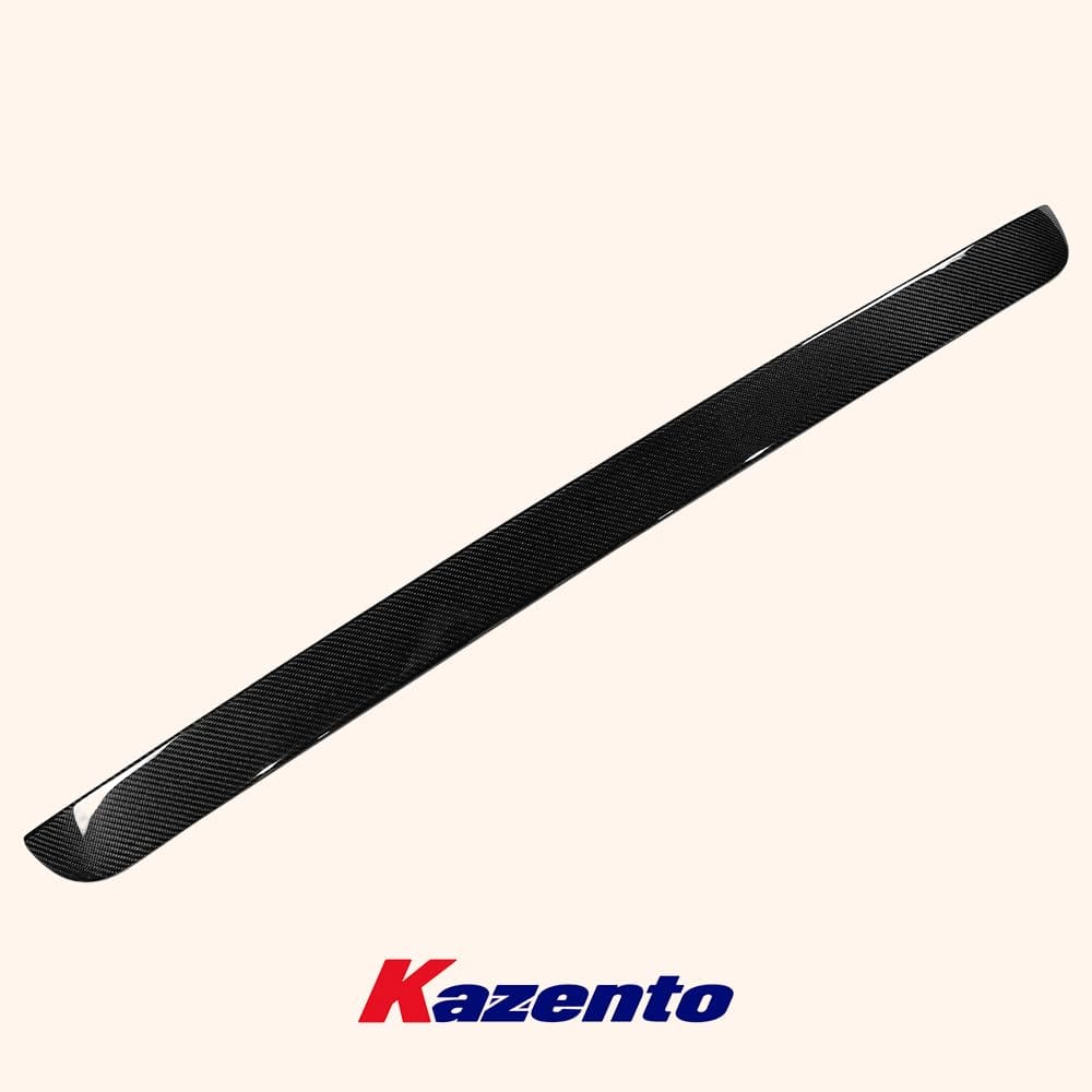 For Maserati Quattroporte 03-12 Rear Roof Spoiler Carbon Fiber Car Parts Kits Kazento Carbon Parts 车身侧板 MASE-RS-RF-QUAT-CF