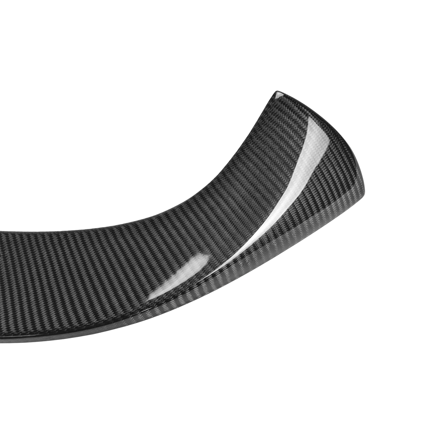 For Mazda 3 Axela 2017-18 5D Hatchback Carbon KZB Rear Roof Spoiler Wing Lip