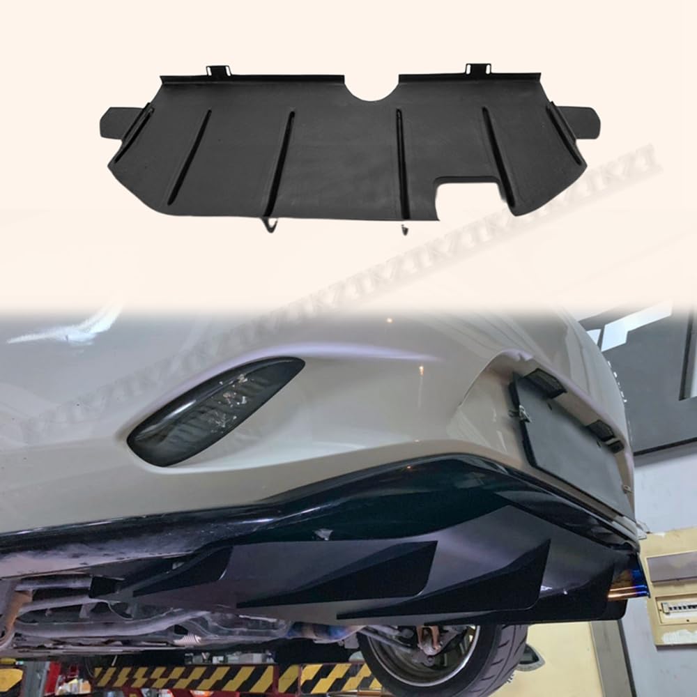 For Mazda Mx5 Miata Nd Ve-Style Rear Diffuser (With 4Pcs Metal Fitting) Carbon Fiber Kazento Carbon Parts 车身侧板 MX5-DIF-VE-ND&-CF