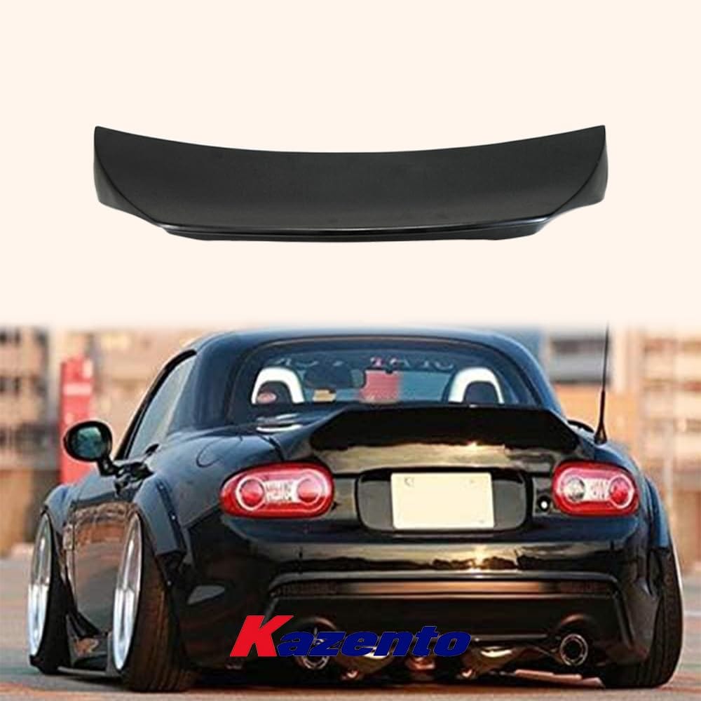 For Mazda Mx5 Nc Ncec Roster Miata Epa Rear Duckbill Spoiler (Soft Top Only) Fiber Glass Universal Wing For Car Vehicle Black Body Parts Kits Kazento Carbon Parts 车身侧板 MX5-RS-EPA-NC-SOFT-FRP