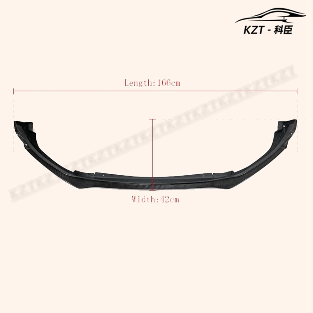 For Mazda Mx5 Nd5Rc Miata Roadster Esq Style Front Bumper Lip Chin Splitter Spoiler Carbon Fiber Body Kits Kazento Carbon Parts 车身侧板 MX5-FL-ND-ESQ-CF