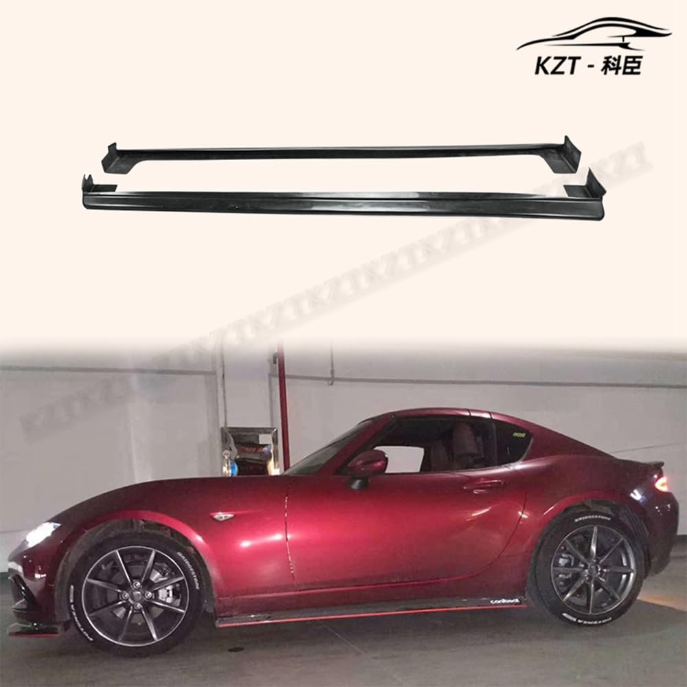 For Mazda Mx5 Nd5Rc Miata Roadster Odula Side Step Rocker Panels Side Part Fiber Glass Body Kit Replacement Kazento Carbon Parts 车身侧板 MX5-SS-ND5-FRP