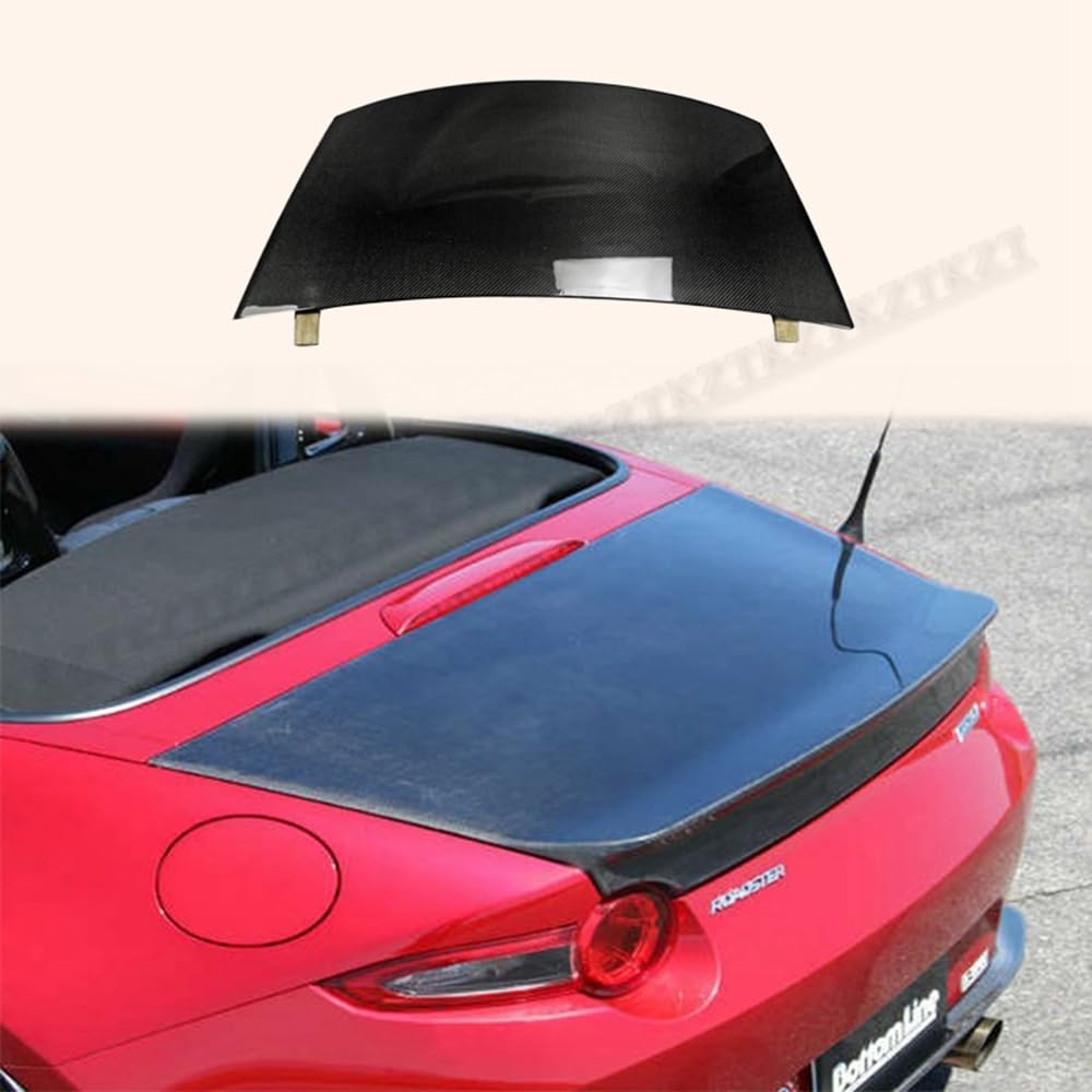 For Mazda Mx5 Nd5Rc Miata Roadster Oem Trunk (Soft Top Only) Carbon Fiber Kazento Carbon Parts 车身侧板 MX5-TRUNK-OE-ND-CF