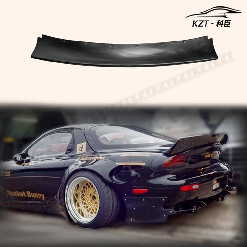 For Mazda Rx-7 Fd Rb Style Rear Spoiler Fiber Glass Universal Wing For Car Vehicle Body Parts Kits Kazento Carbon Parts 车身侧板 FD3S-RS-RB-FRP