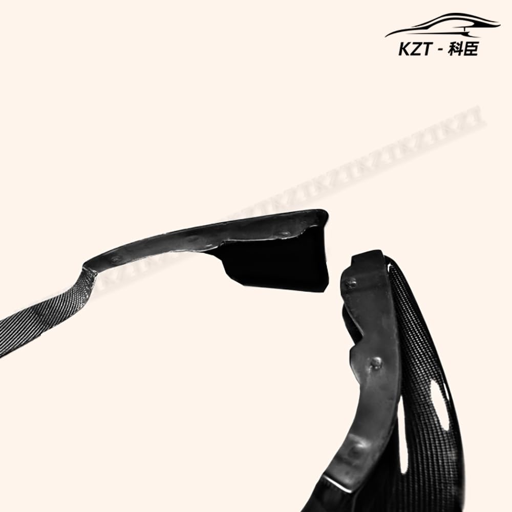 For Mazda Rx7 Fd3S Oem Front Bumper Lip (2Pcs) (For 1993-1999 Model) Chin Splitter Spoiler Carbon Fiber Body Kits Kazento Carbon Parts 车身侧板 FD3S-FL-OE-CF