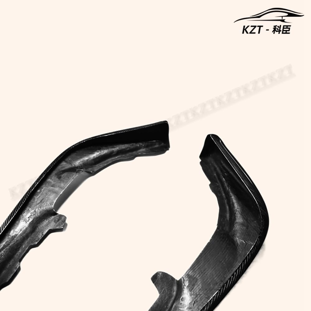 For Mazda Rx7 Fd3S Oem Front Bumper Lip (2Pcs) (For 1993-1999 Model) Chin Splitter Spoiler Carbon Fiber Body Kits Kazento Carbon Parts 车身侧板 FD3S-FL-OE-CF