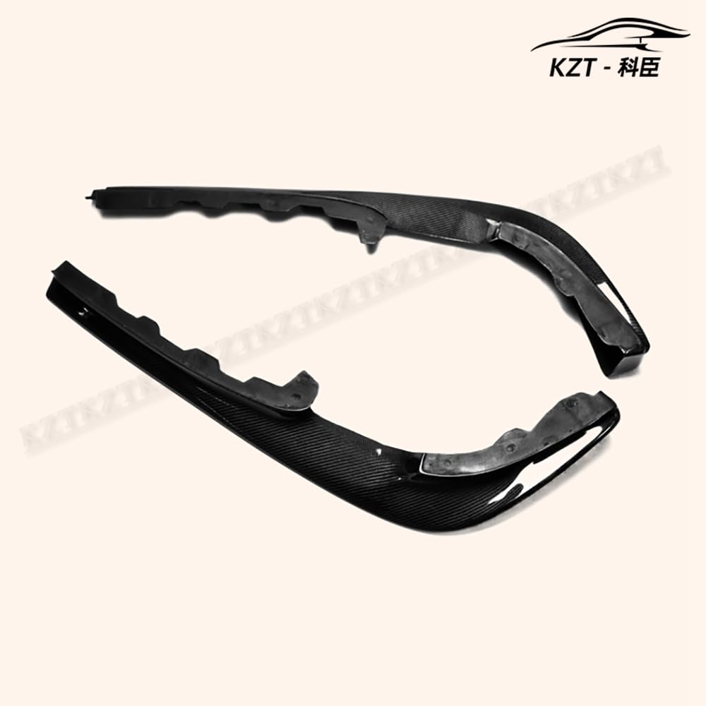 For Mazda Rx7 Fd3S Oem Front Bumper Lip (2Pcs) (For 1993-1999 Model) Chin Splitter Spoiler Carbon Fiber Body Kits Kazento Carbon Parts 车身侧板 FD3S-FL-OE-CF