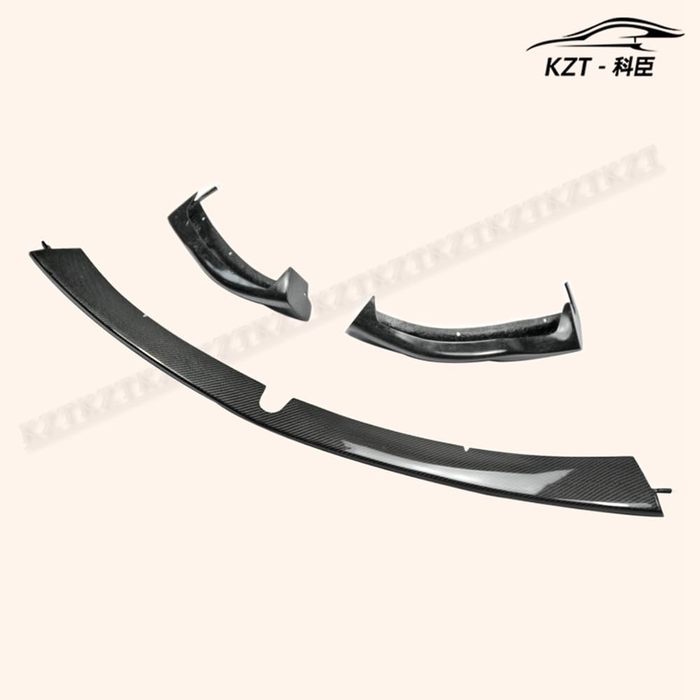 for Mazda Rx8 Early 03-08 Se3P Tk Style 3Pcs Front Bumper Lip Chin Splitter Spoiler Partial Carbon Fiber(Mid Piece) Body Kits Kazento Carbon Parts 车身侧板 RX8-FL-TK-EARLY-P25
