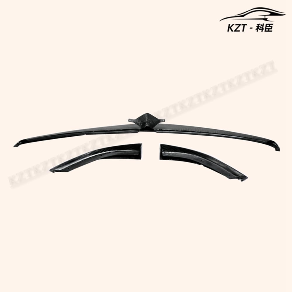 for Mazda Rx8 Late 09-12 R3 Tk Style 3Pcs Front Bumper Lip Chin Splitter Spoiler Carbon Fiber Body Kits Kazento Carbon Parts 车身侧板 RX8-FL-TK-LATE-CF
