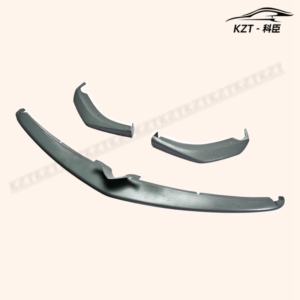for Mazda Rx8 Late 09-12 R3 Tk Style 3Pcs Front Bumper Lip Chin Splitter Spoiler Fiber Glass Body Kits Kazento Carbon Parts 车身侧板 RX8-FL-TK-LATE-FRP