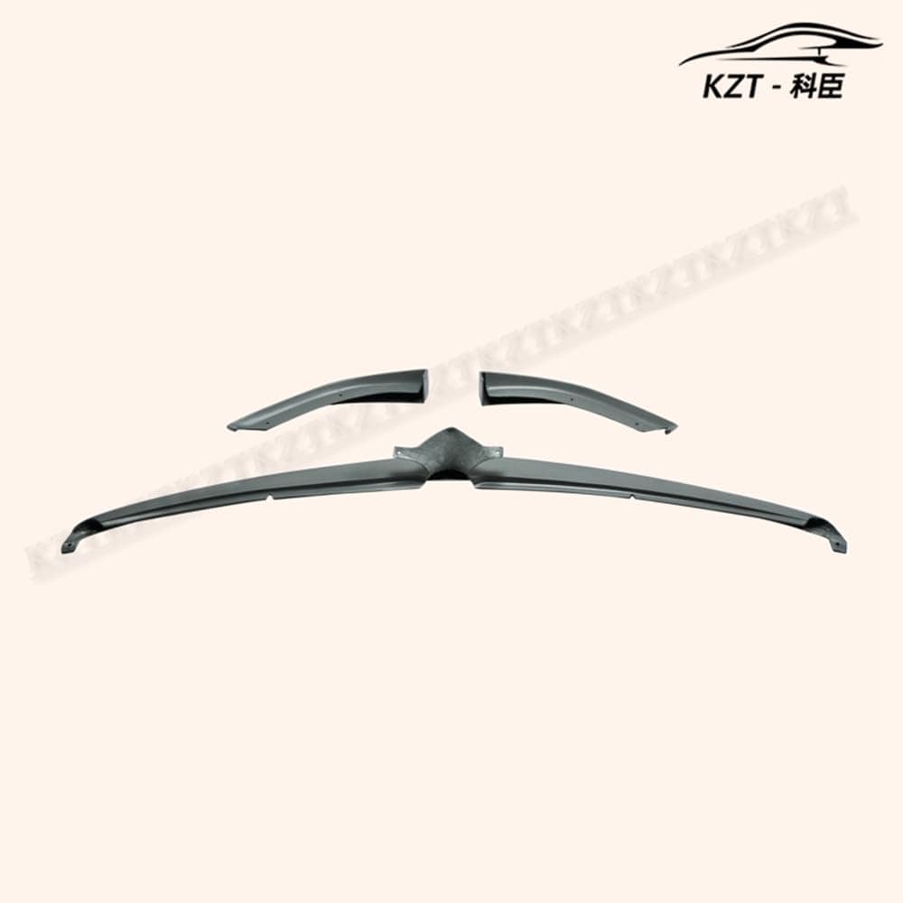 for Mazda Rx8 Late 09-12 R3 Tk Style 3Pcs Front Bumper Lip Chin Splitter Spoiler Fiber Glass Body Kits Kazento Carbon Parts 车身侧板 RX8-FL-TK-LATE-FRP