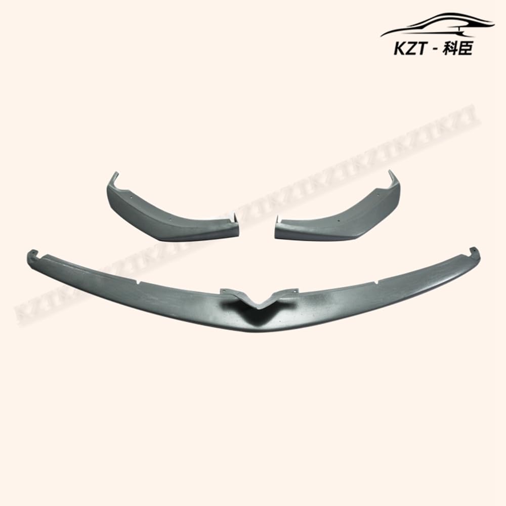 for Mazda Rx8 Late 09-12 R3 Tk Style 3Pcs Front Bumper Lip Chin Splitter Spoiler Fiber Glass Body Kits Kazento Carbon Parts 车身侧板 RX8-FL-TK-LATE-FRP