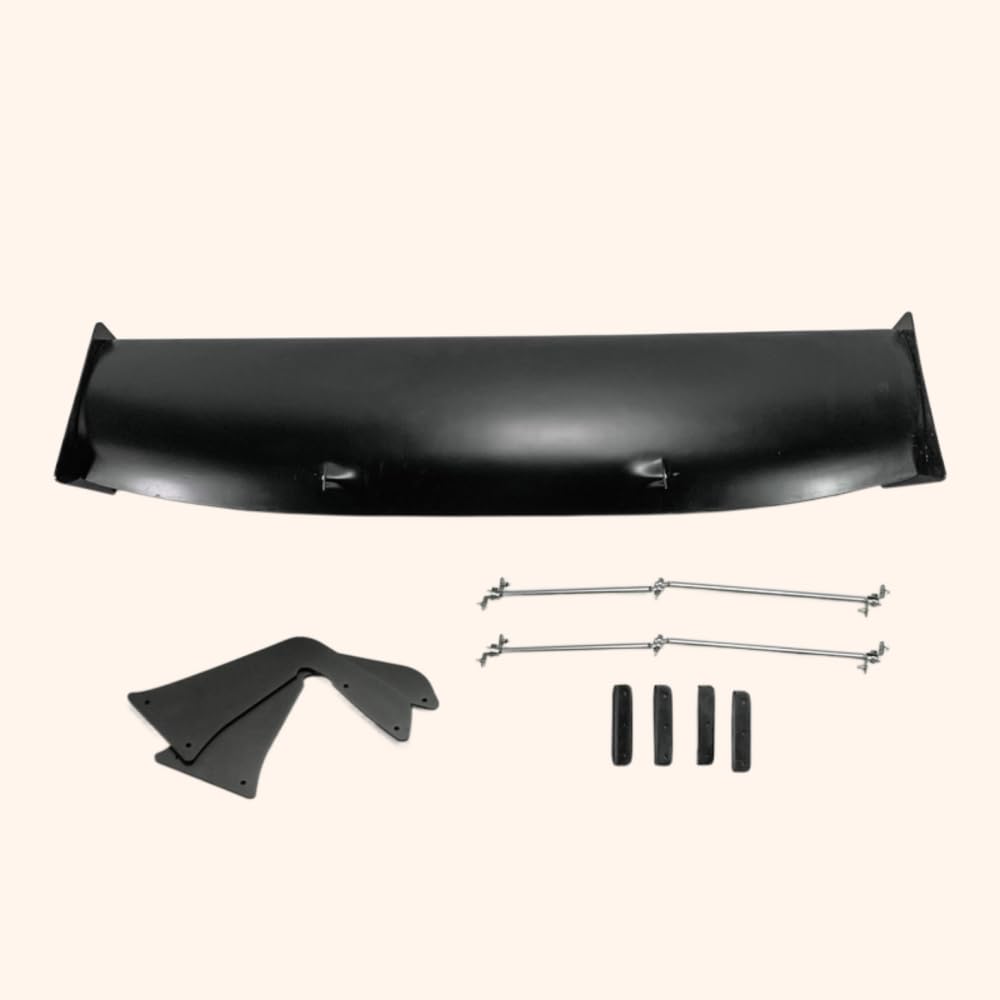 for Mazda Rx8 Se3P Rb Style Rear Gt Spoiler (with Frp Spoiler Stand and Bar) Fiber Glass Universal Wing for Car Vehicle Black Body Parts Kits Kazento Carbon Parts 车身侧板 RX8-RS-RBGT-SE3-FRP