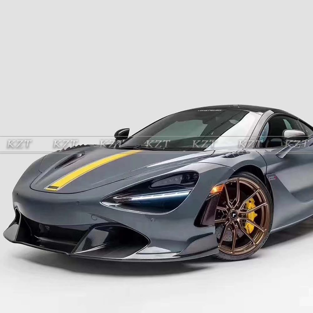 For Mclaren 720S Carbon Fiber VT Style Body Kits 10pcs FL/RL/DIF/HOOD/KITS Kazento Carbon Parts 车身侧板 720S-BODY-VT-CF