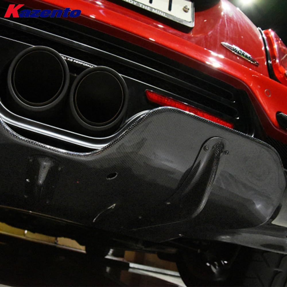 For Mini F56 Mini Cooper S Dag Style Ver 2.1 Rear Under Diffuser Fiber Glass Kazento Carbon Parts 车身侧板 F56-DIF-DAG-S-FRP