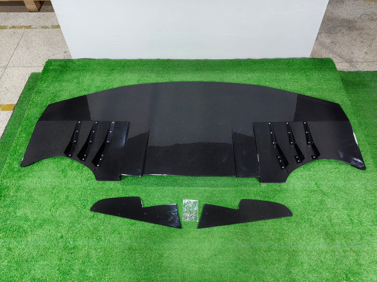 For Mitsubishi EVO 8 9 VTX Cyber Front Bumper Bottom Under Lip Kits