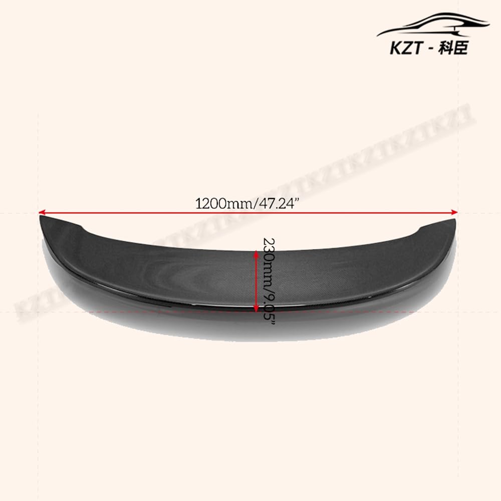 For Nissan 09 Onwards 370Z Z34 Vrs Style Rear Wing Base Carbon Fiber Car Body Parts Kits