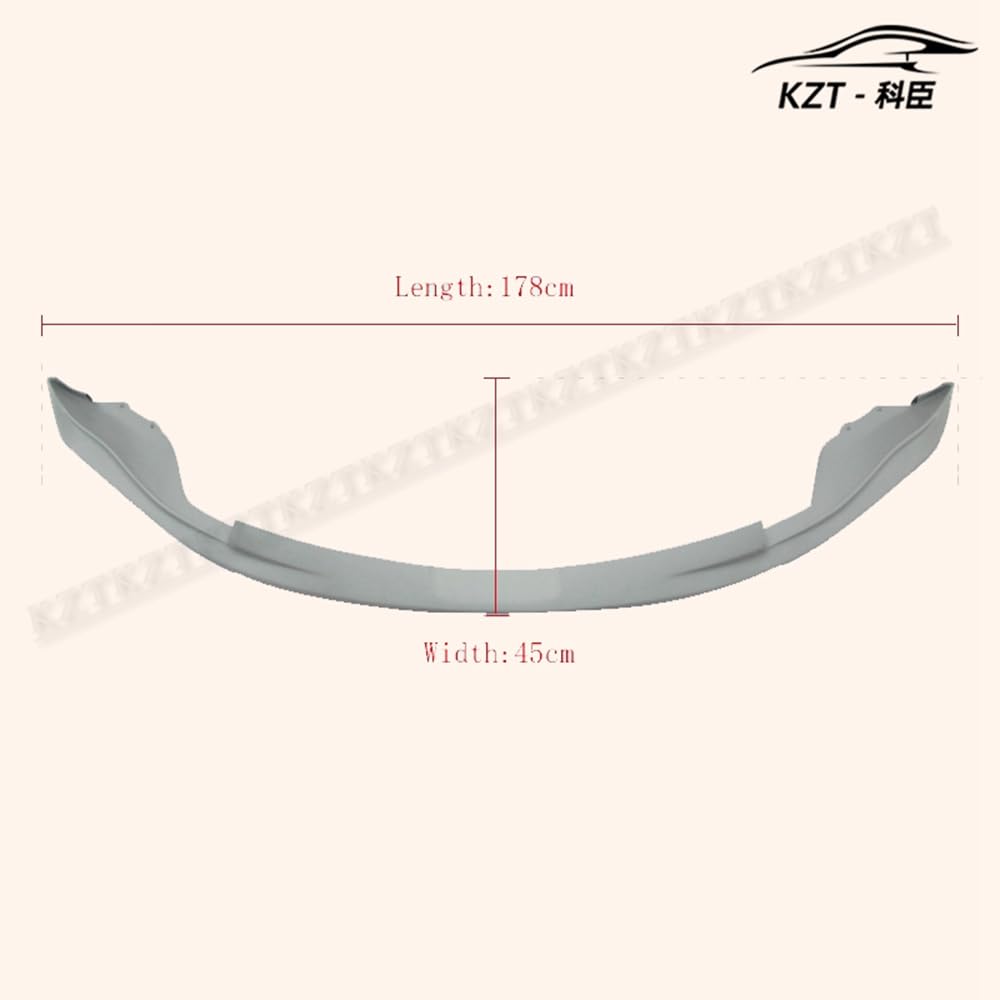 For Nissan 350Z Z33 Late Model Urs Gt Style Front Bumper Lip Chin Splitter Spoiler Fiber Glass Body Kits Kazento Carbon Parts 车身侧板 350Z-FL-GT-FRP