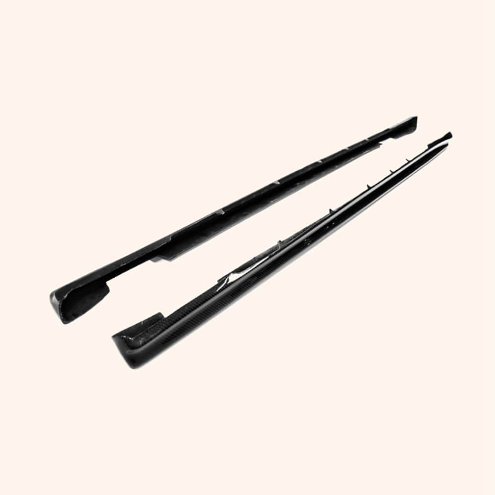 For Nissan Skyline R34 Gtr Nis Side Skirt Extension(189Cm) Rocker Panels Side Part Carbon Fiber Body Kit Replacement Kazento Carbon Parts 车身侧板 R34-SS-NIS-CF