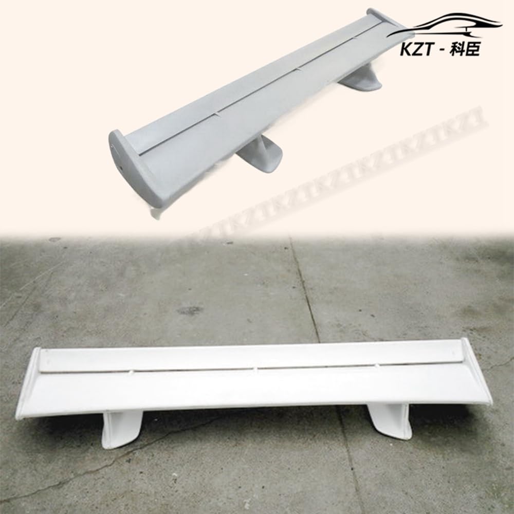 For Nissan Skyline R34 GTR OEM Rear Spoiler Wing With Blade + Caps + Stand Fiber Glass For Car Vehicle Body Parts Kits Kazento Carbon Parts 车身侧板 R34-RS-OE-FRP