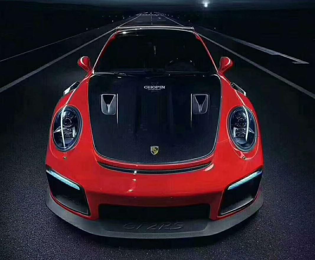 For Porsche 991 Body Kits GT2RS Fiber Glass (991.1 need extra DRL + TL) not with Exhaust Kazento Carbon Parts 车身侧板 991-BODY-GT2RS-FRP