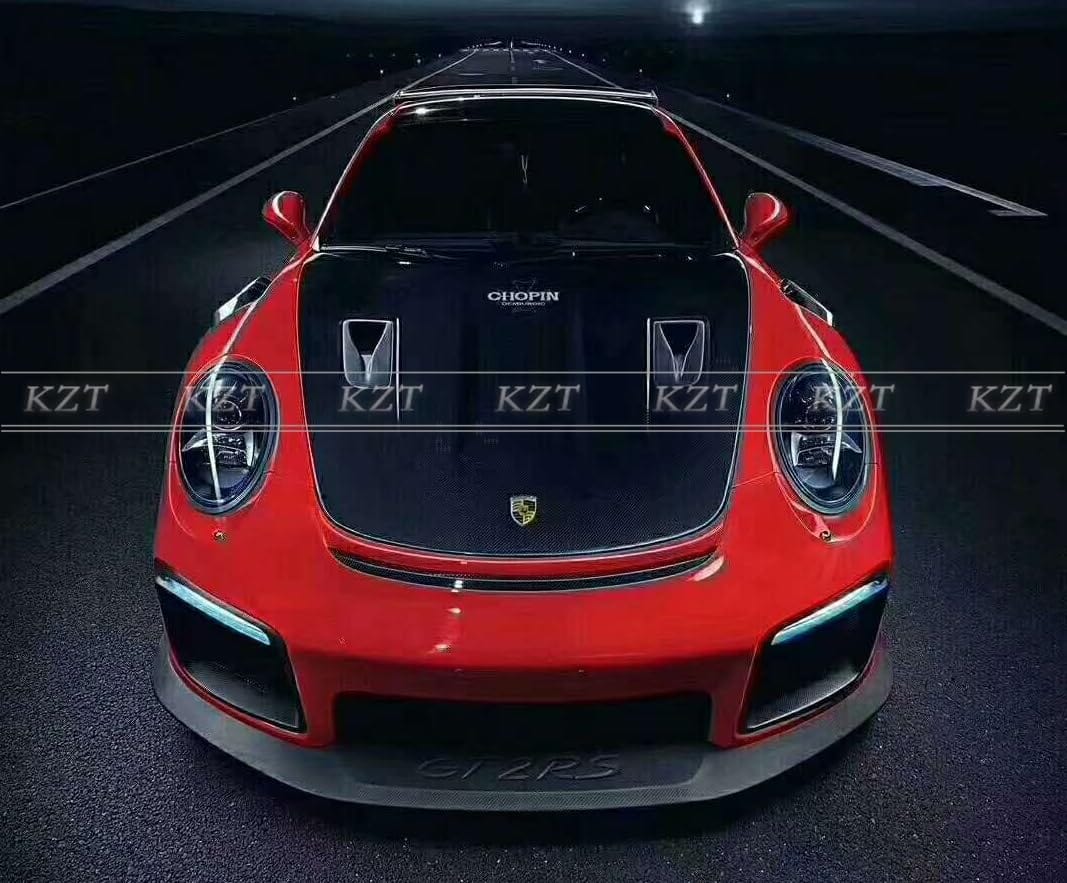 For Porsche 991 Body Kits GT2RS Fiber Glass (991.1 need extra DRL + TL) not with Exhaust Kazento Carbon Parts 车身侧板 991-BODY-GT2RS-FRP