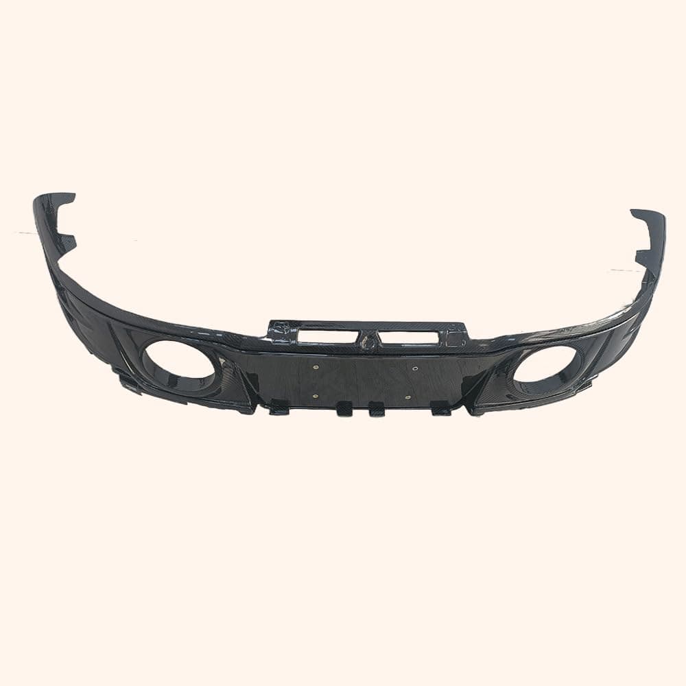 For Porsche 992 Carrera Rear Bumper Lower Lip Diffuser Dry Carbon Fiber Kazento Carbon Parts 车身侧板 992-DIF-OE2-DCF