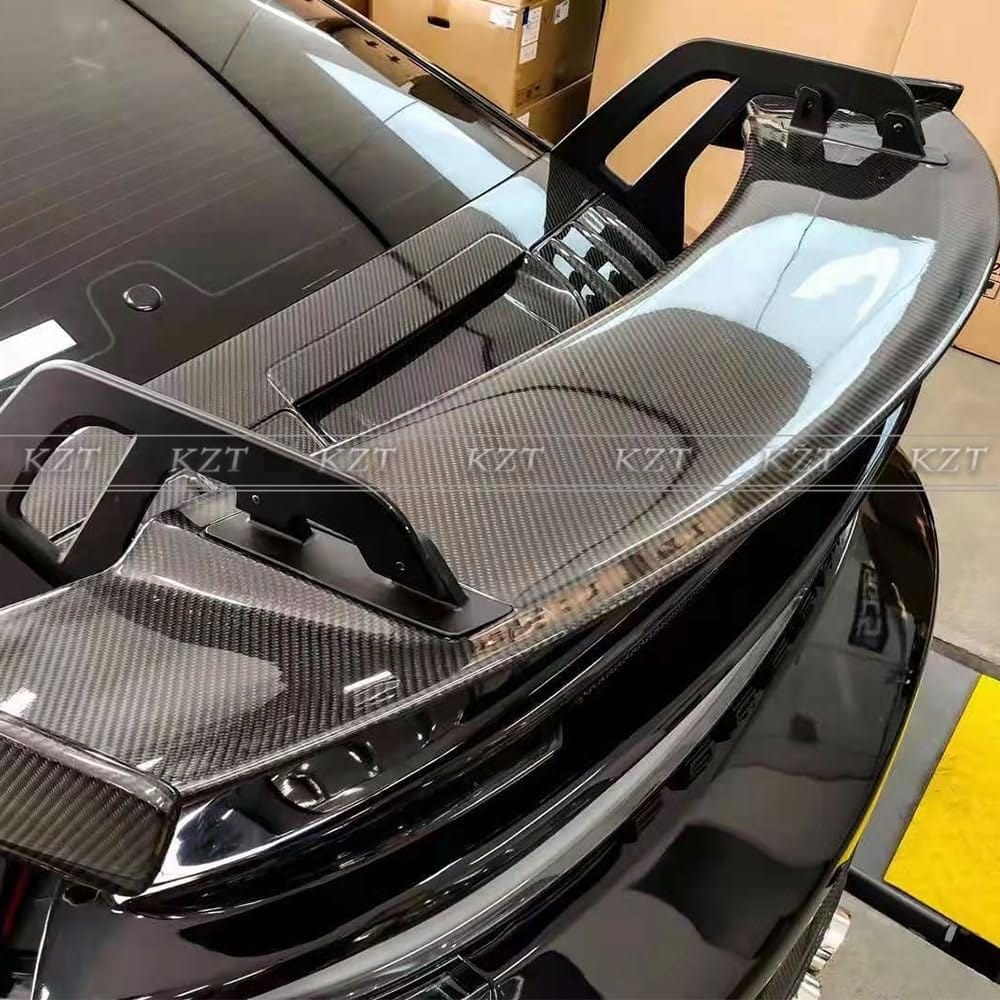 For Porsche 992 Carrera Rear Spoiler Wing GT3 Style Carbon Fiber Kazento Carbon Parts 车身侧板 992-RS-GT3-CF