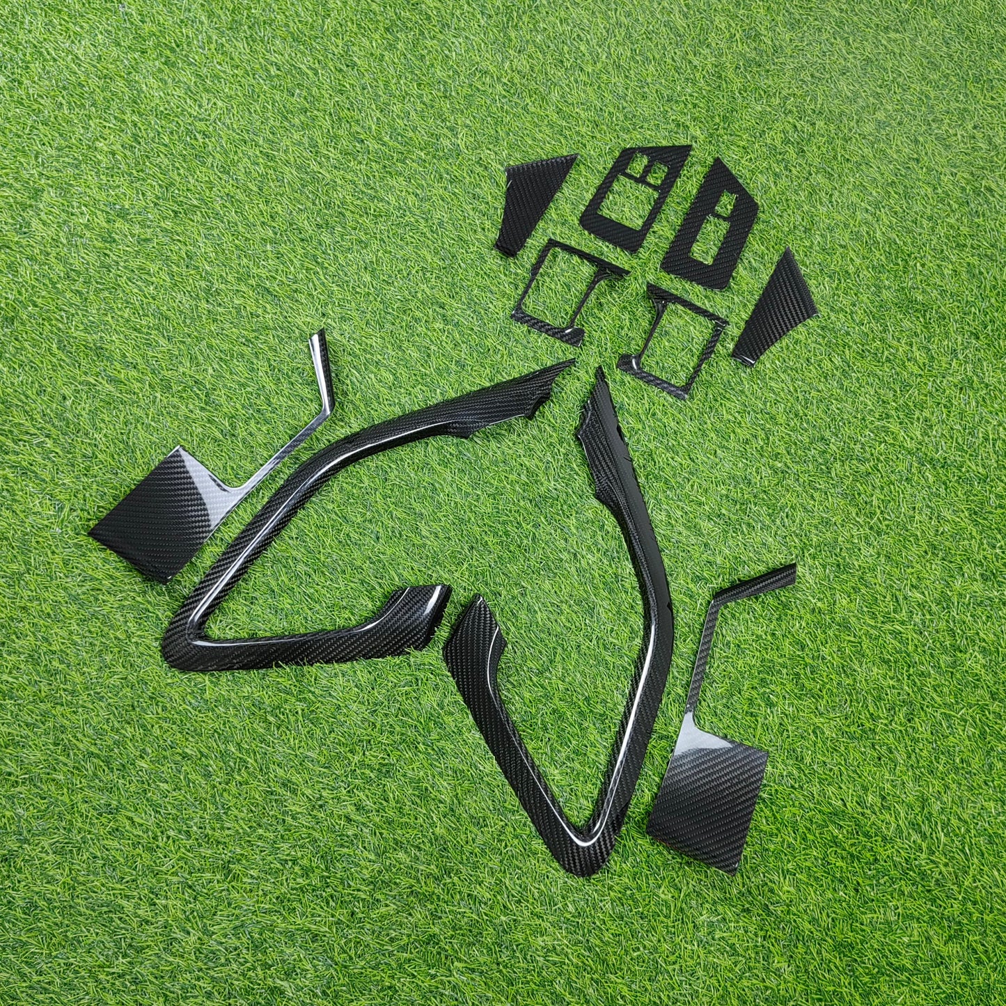 For R35 GTR (LHD Only) Interior Trim Panel Kits Sets 10pcs 2009-2016