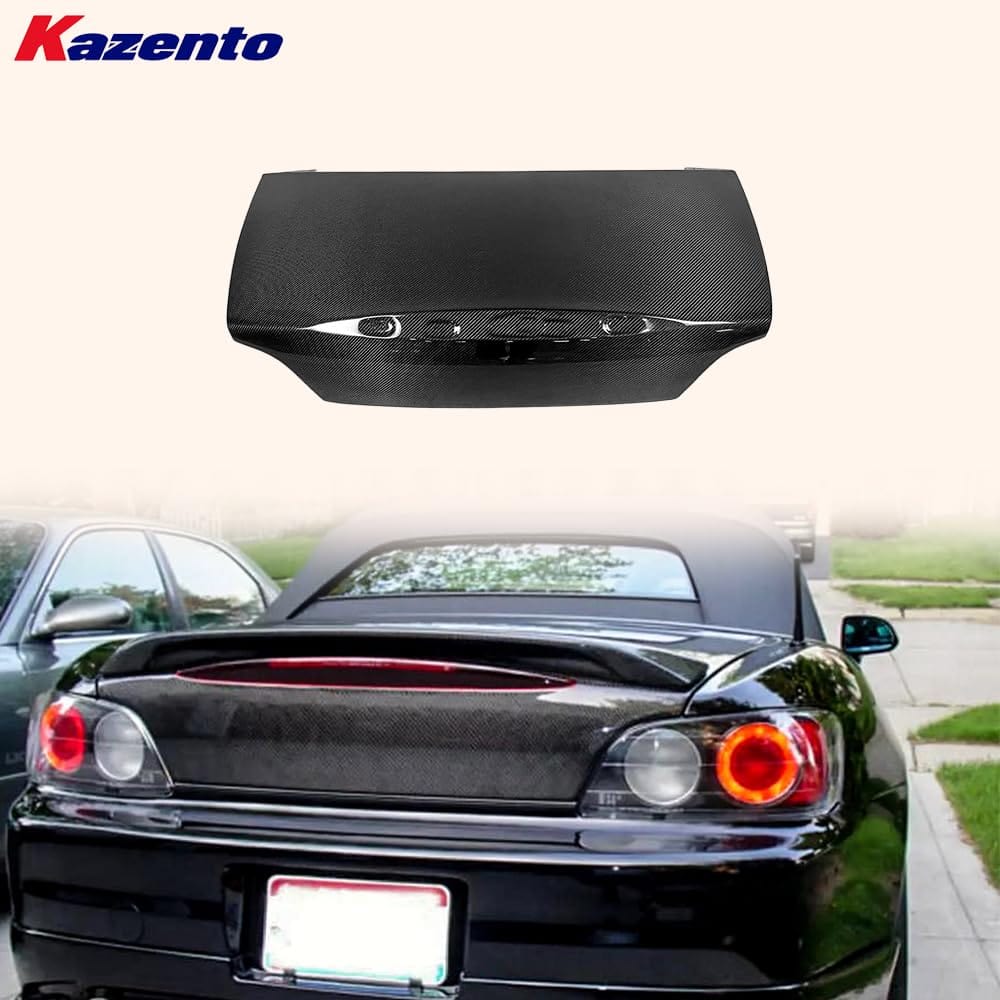 For S2000 For Honda Rear Trunk Carbon Fiber Kazento Carbon Parts 车身侧板 S2000-TRUNK-CF