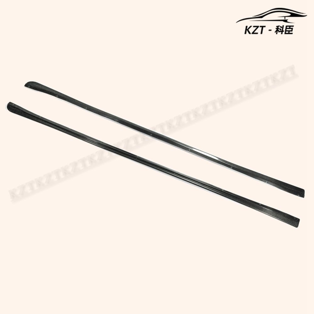 For Subaru 14-18 Impreza Wrx Vab Vaf Bottom Line Side Skirt Rocker Panels Side Part Carbon Fiber Body Kit Replacement