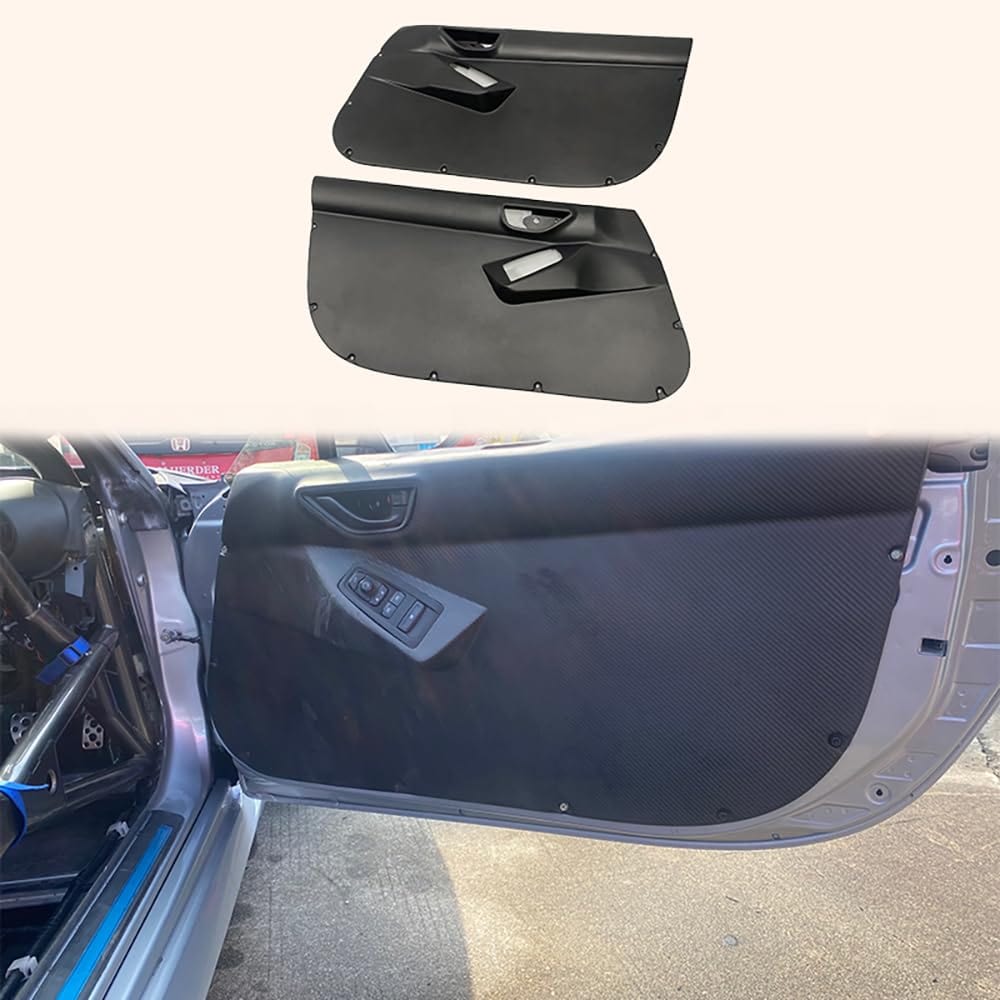 For Subaru BRZ ZD8 ZN8 GR86 KT Style Carbon Fiber Inner Door Panel Kazento Carbon Parts 车身侧板 GR86-INDOOR-KT-CF