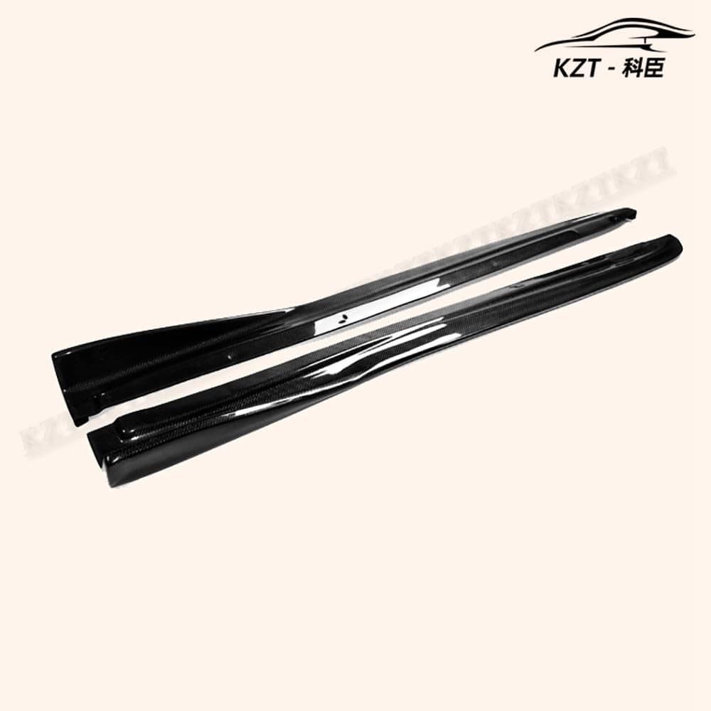 For Subaru Impreza 7 8 9 Chargespeed Bottom Line Side Skirts Extension Rocker Panels Side Part Carbon Fiber Body Kit Replacement Kazento Carbon Parts 车身侧板 GDB-SSX-CS-CF