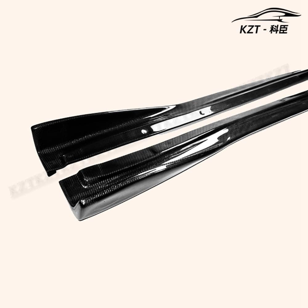 For Subaru Impreza 7 8 9 Chargespeed Bottom Line Side Skirts Extension Rocker Panels Side Part Carbon Fiber Body Kit Replacement Kazento Carbon Parts 车身侧板 GDB-SSX-CS-CF