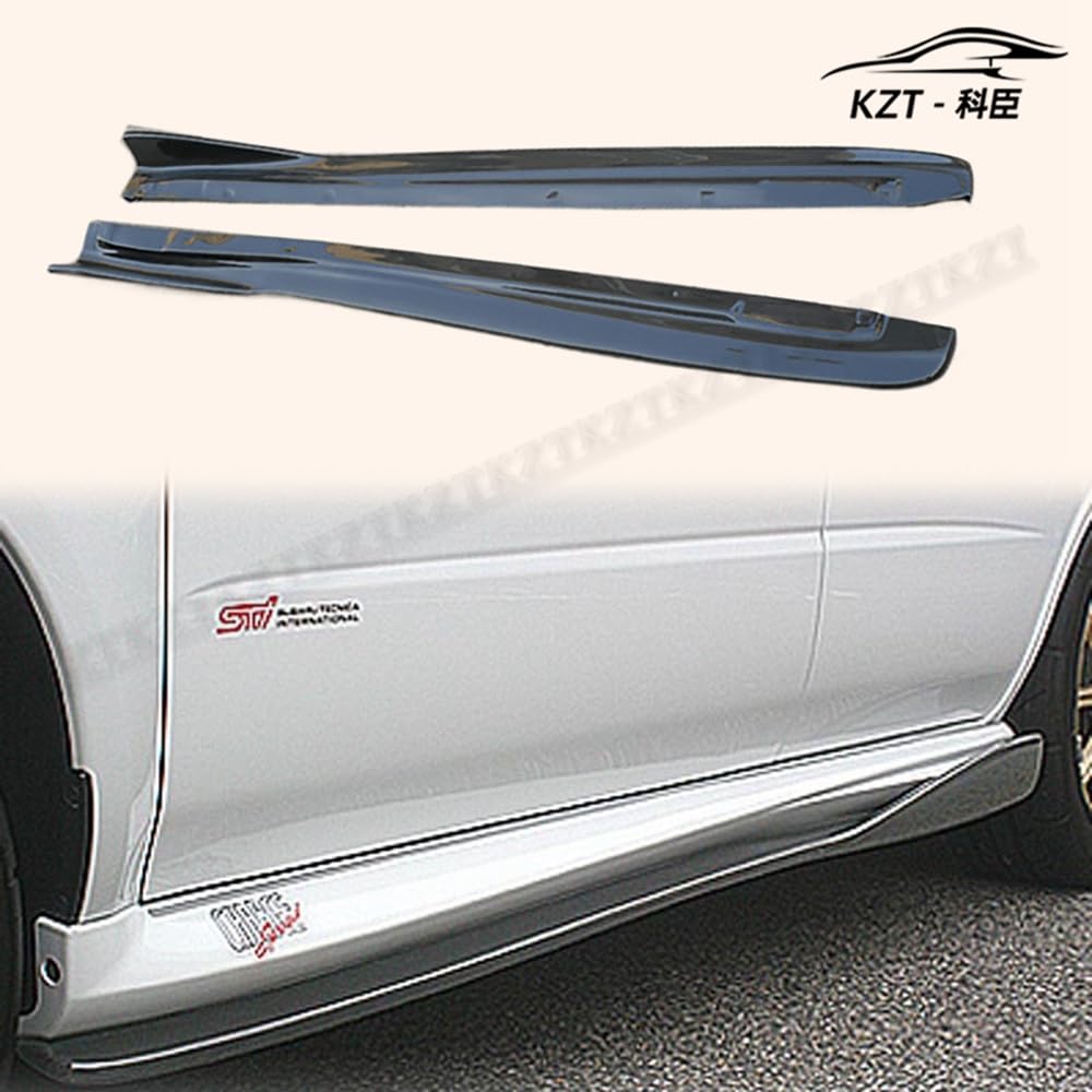 For Subaru Impreza 7 8 9 Chargespeed Bottom Line Side Skirts Extension Rocker Panels Side Part Carbon Fiber Body Kit Replacement Kazento Carbon Parts 车身侧板 GDB-SSX-CS-CF