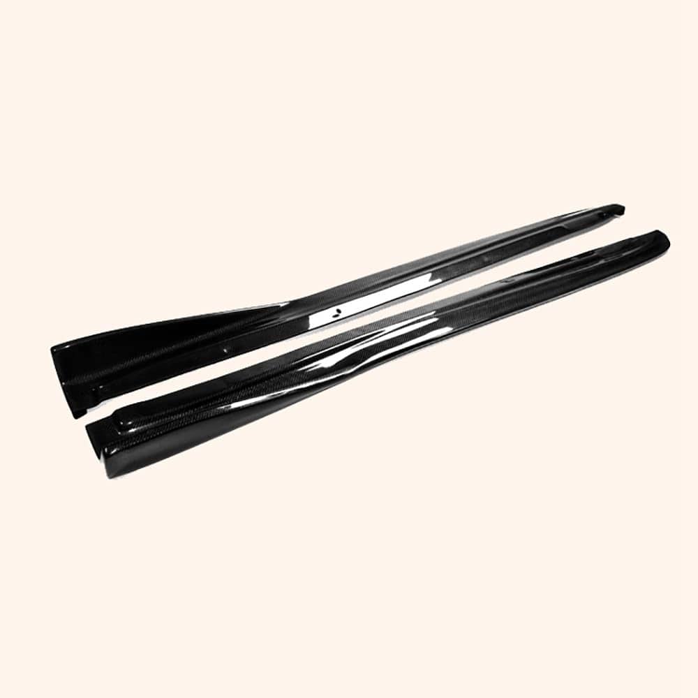 For Subaru Impreza 7 8 9 Chargespeed Bottom Line Side Skirts Extension Rocker Panels Side Part Carbon Fiber Body Kit Replacement Kazento Carbon Parts 车身侧板 GDB-SSX-CS-CF