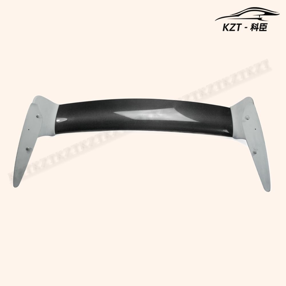 For Toyota 93-98 Supra MK4 JZA80 TR-Style Rear spoiler Partial Carbon Fiber(Blade+Caps) Car Body Parts Kits Kazento Carbon Parts 车身侧板 SUPRA-RS-TRD-PCF1