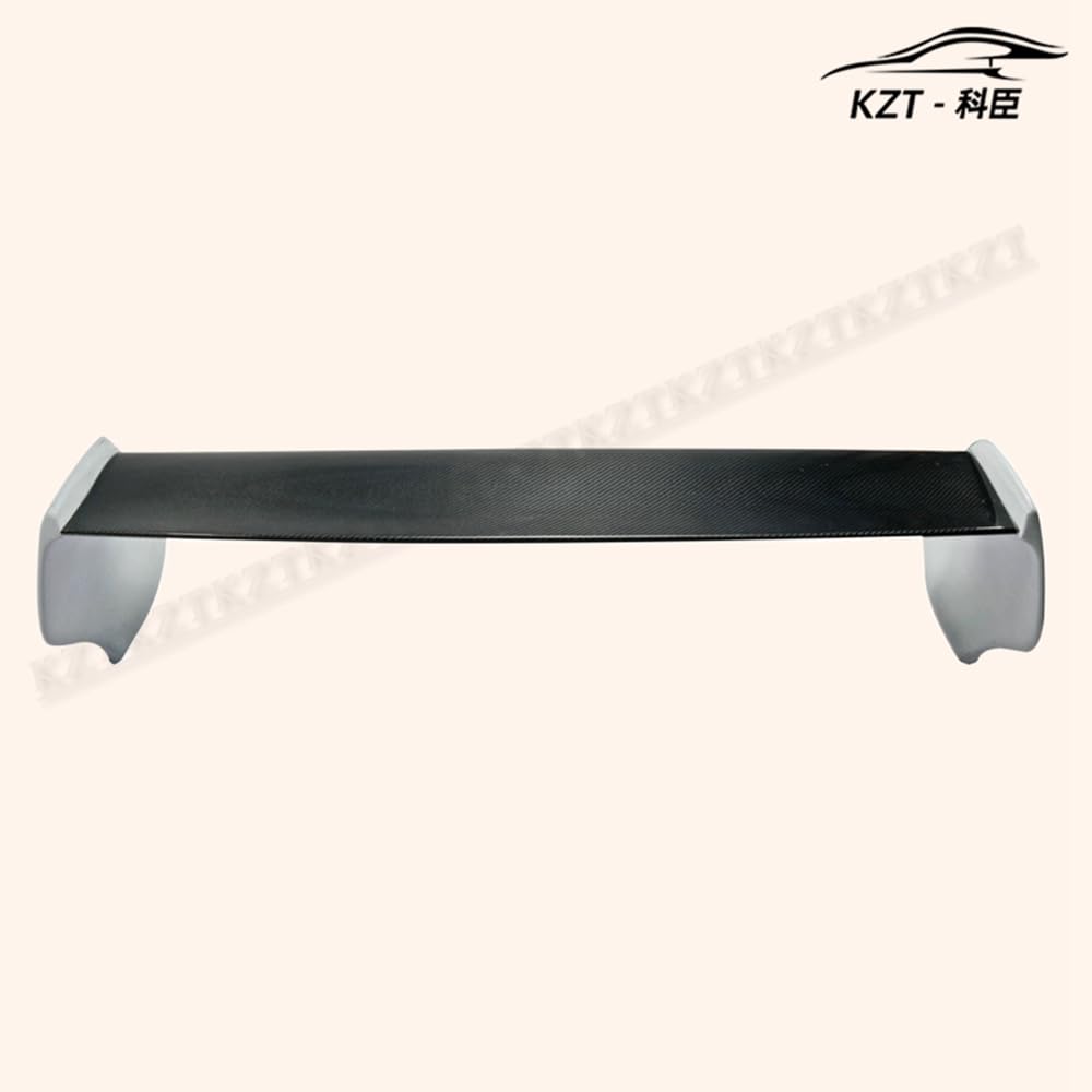 For Toyota 93-98 Supra MK4 JZA80 TR-Style Rear spoiler Partial Carbon Fiber(Blade+Caps) Car Body Parts Kits Kazento Carbon Parts 车身侧板 SUPRA-RS-TRD-PCF1
